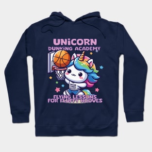 Unicorn Dunking Academy Hoodie